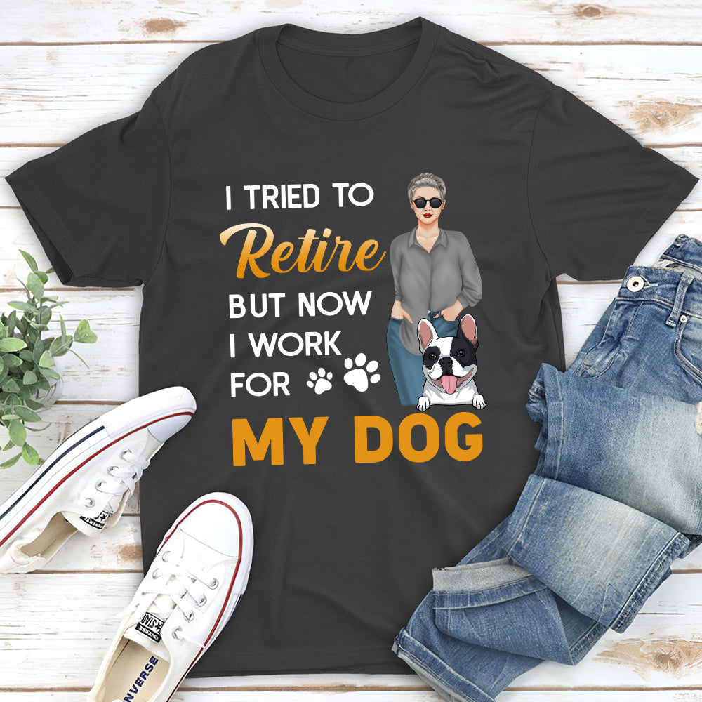 Retired Woman - Personalized Custom Unisex T-shirt