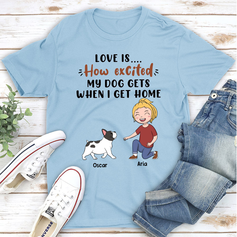 I Get Home - Personalized Custom Unisex T-shirt