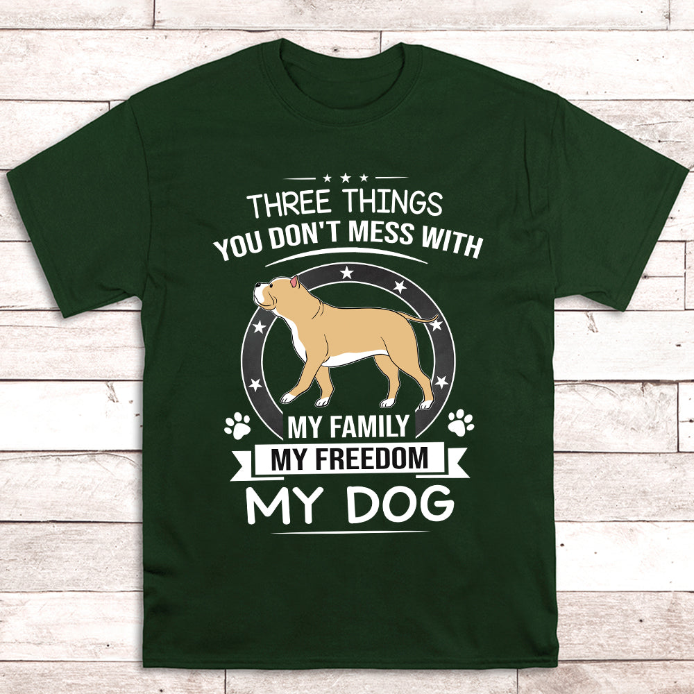 Three Things - Personalized Custom Unisex T-shirt