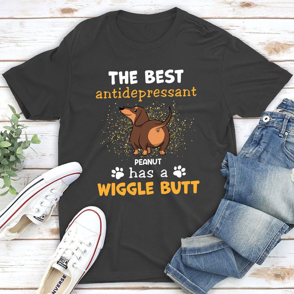The Best Antidepressant - Personalized Custom Unisex T-shirt