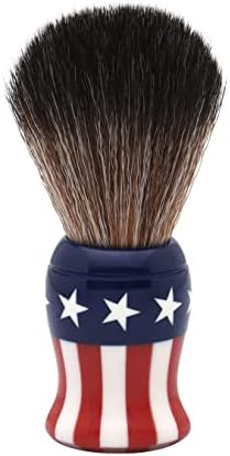 Pearl Immitation Badger Shaving Brush- Ivory Resin Handle | Classic Luxury & Elegant Shaving brush | 24mm Knot Size | Wet Shaving Accessory for Men (American)| Father's day Gift