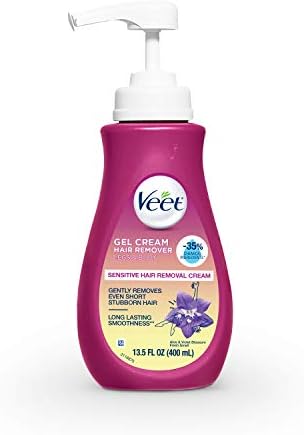 Veet Botanic Inspirations In Shower Cream, 13.5 fl Oz., for Legs & Body (Packaging May Vary)