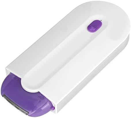 zjchao 2 in 1 Hair Remover, Female Hair Remover Waterproof Portable Electric Hair Remover with Micro‑foil Heads for Whole Body