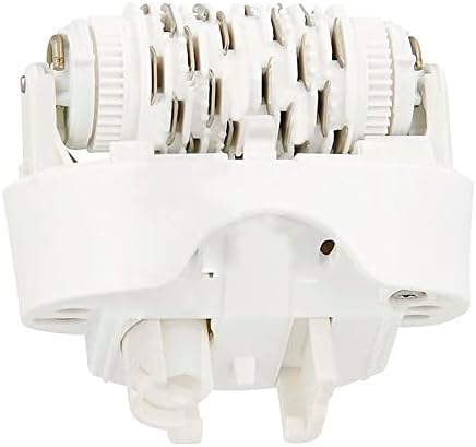 Braun Replacement Hair Removal Head 67030946 Compatible with Braun Silkepil 7 Xpressive Pro and Braun Silk Epil 5, White