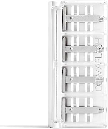 DERMAFLASH MINI Precision Edges Facial Hair Remover Replenishment Set, 3" L x 0.7" W x 1.5" H, 8-Count Refill (Compatible with DERMAFLASH MINI Dermaplaning Tool only)