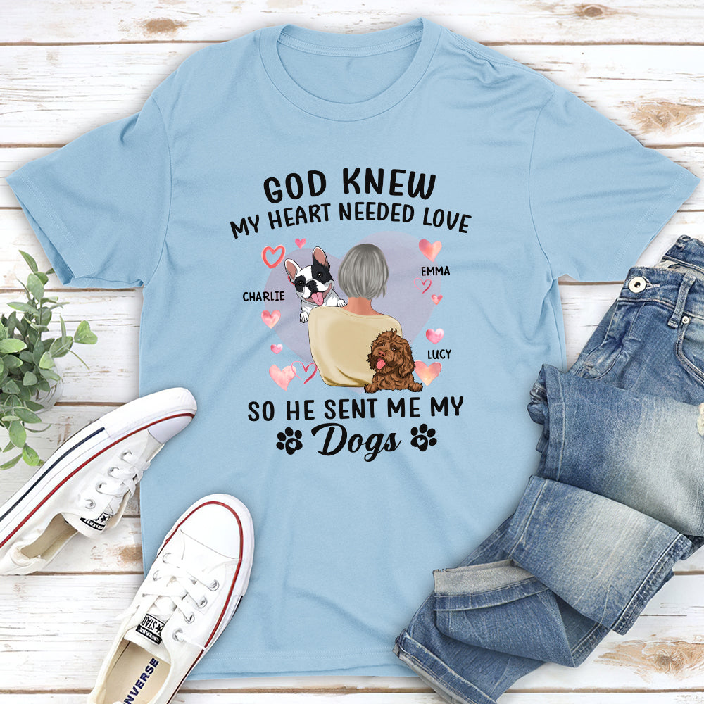 God Knew My Heart - Personalized Custom Unisex T-shirt