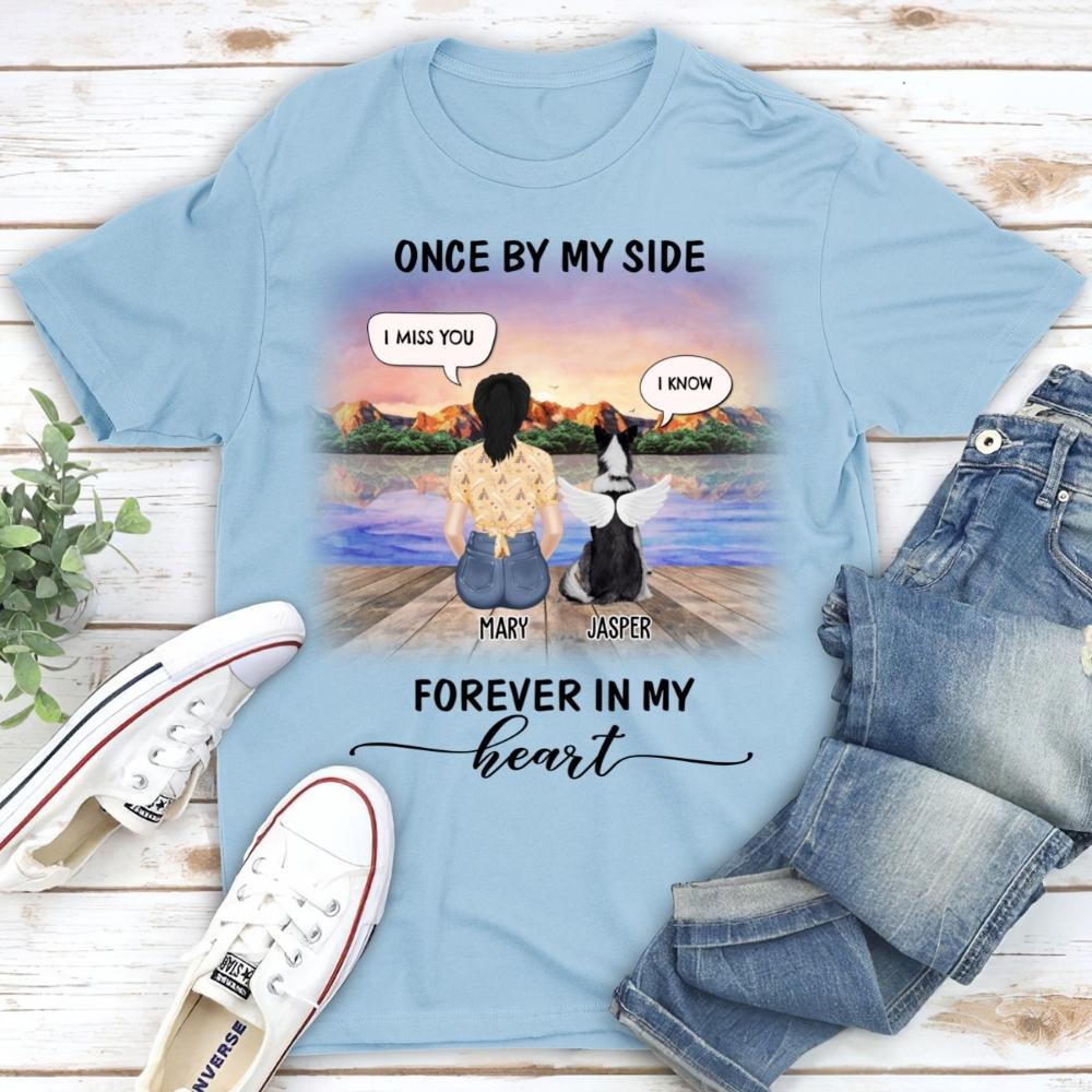 Once By My Side Speech Sunset - Personalized Custom Unisex T-shirt
