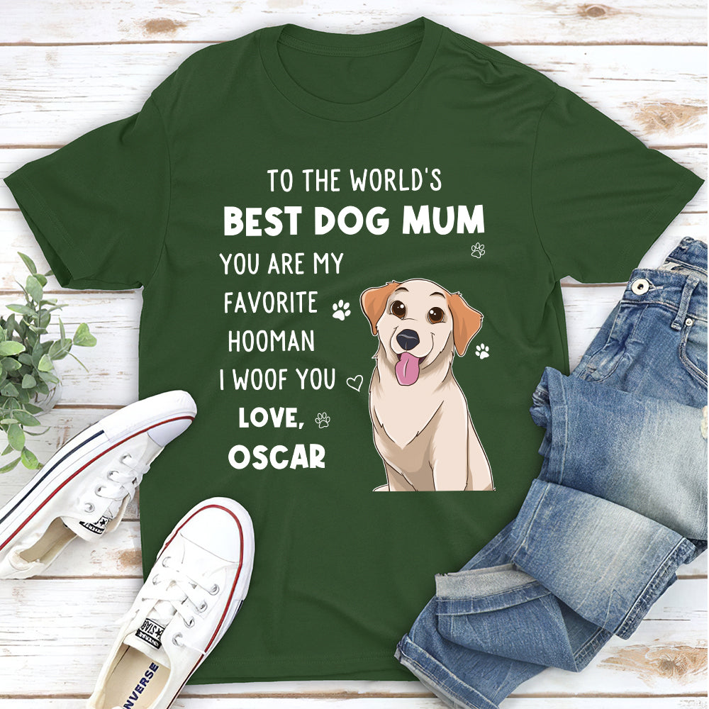 You Are My Favorite Hooman - Personalized Custom Unisex T-shirt