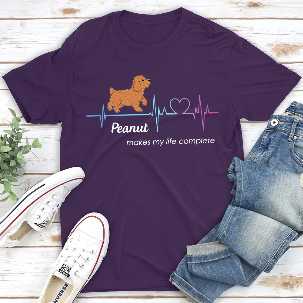 Life Complete - Personalized Custom Unisex T-shirt