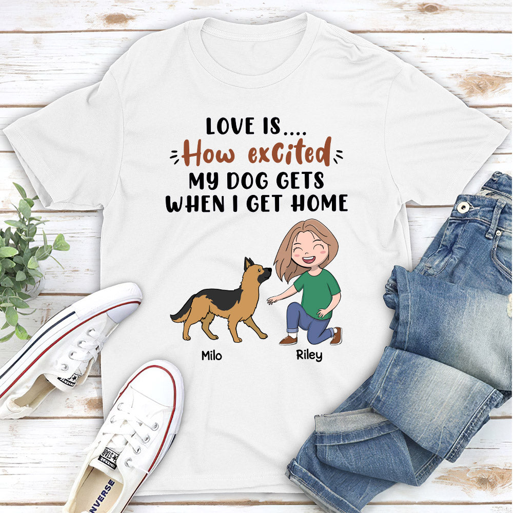 I Get Home - Personalized Custom Unisex T-shirt