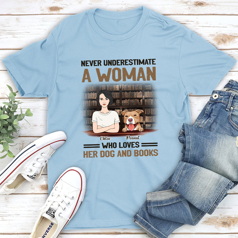 Never Underestimate - Personalized Custom Unisex T-shirt