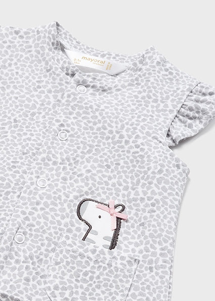 4 PC Girls Playset Pink Zebra