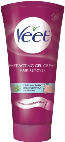 Hair Removal Cream ? VEET Legs & Body 3 in 1 Gel Cream Hair Remover, Sensitive Formula with Aloe Vera and Vitamin E, 6.78 fl ozTube (Pack of 3)