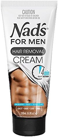 Nads Mens Hair Removal Cream 6.8 Ounce Tube (200ml) by NAD'S