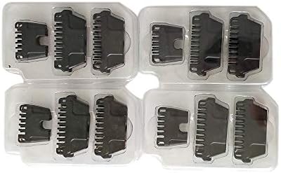 Replacement Thermicon Refill Tips for NONO Hair Removal Epilator 8800 Mini Pro 3 and Pro 5 (8 Wide &4 Narrow)