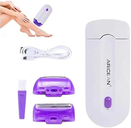 Silky Smooth Hair Eraser,Painless Hair Removal Tool Rechargeable Epilator Smooth Touch Hair Remover,Applicable to Any Part of The Body (1PC)