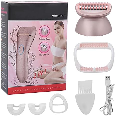 IPX6 Waterproof Electric Hair Remover Epilator Wet Dry Dual Use Hair Removal Machine