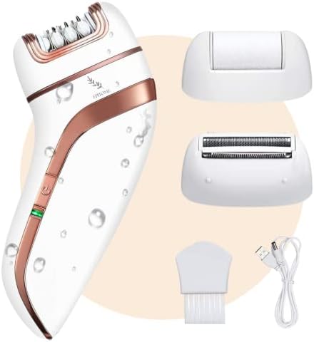 Epitome 3-in-1 Hair Removable Wet/Dry Unisex Travel, Shaver, Stone Callus, Hair Remover for Men and Women Epilator