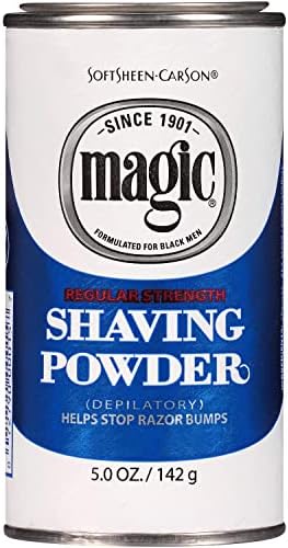 Magic Blue Shaving Powder 5 oz. Regular Depilatory 6 pack