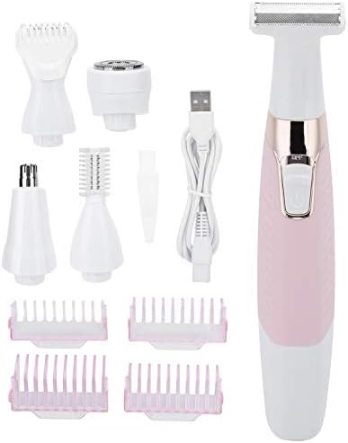 Female Epilator, Multifunctional Electric Usb Rechargeable Female, Painless 5-In-1 Epilator, Suitable For Whole Body Shaving Ladies And Men