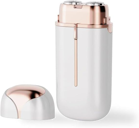 Vaomts Facial Hair Removal for Women,Painless Facial Hair Remover,Rechargeable Hair Removal Device,Face Shaver for Women Facial Hair,Legs Face Lips Hair Sensitive Skin, Safe and Painless-White