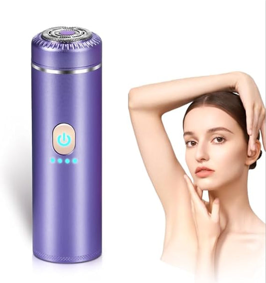 eStraPro Electric Shaver For Women's Facial Hair IPX7 Waterproof Battery Durability Powerful Painless Hair Removal Rechargeable Mini Razor Remove Peach Fuzz Quickly for Cheek Chin Upper Lips Hirsutism