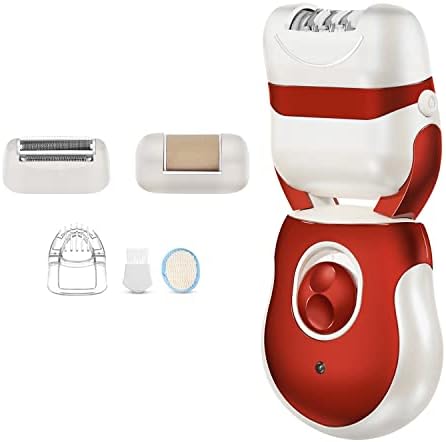 omless Electric Epilator For Women, 3 in 1 Hair Removal Razor Hair Shaver With Callous Removers