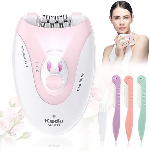 Epilator, Epilator for Women 2 Speed Setting, 36 Tweezers Facial Epilator Smooth Glide Epilator for Women Face Epilator, Facial Hair Removal Epilator Hair Remover for Women Face Legs Bikini Arms Legs