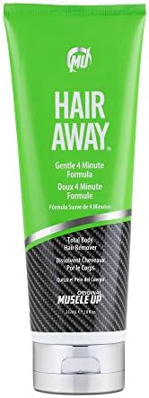Pro Tan, Hair Away, Total Body Hair Removal, Gentle Formula, No Burning, No Razors, 8 oz.