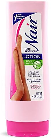 Nair Hair Remover Lotion Aloe Lanolin 9 Ounce (266 milliliter) (6 Pack)