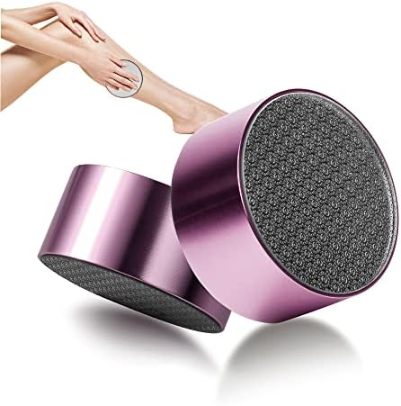 Crystal Hair Eraser, Magic Hair Remover, Painless Exfoliation,Crystal Hair Remover for Arms Legs Back (Purple)