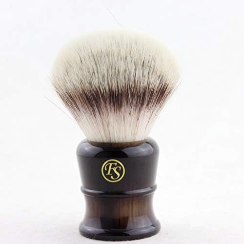 Frank Shaving G4 Synthetic Fiber Hair Knot Shaving Brush 28MM Knot Size