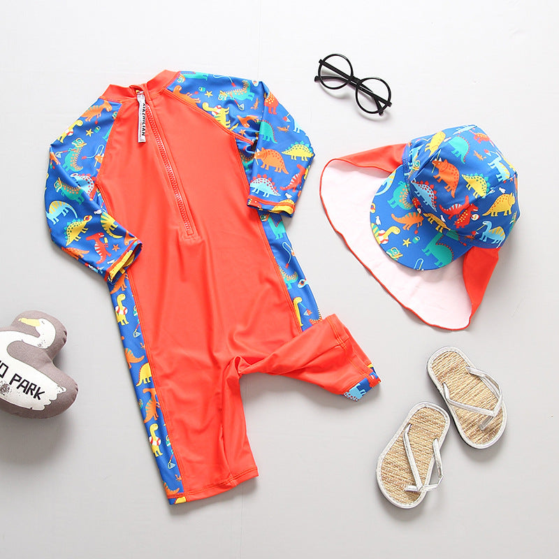 Kids Uv Protection Swimwear Set