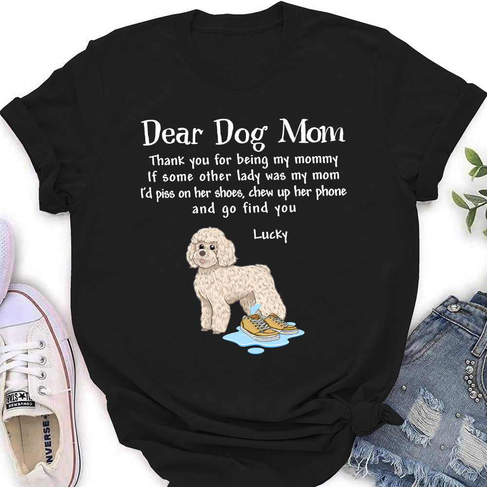 My Dearest Dad - Personalized Custom Women's T-shirt
