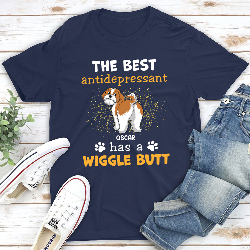 The Best Antidepressant - Personalized Custom Unisex T-shirt