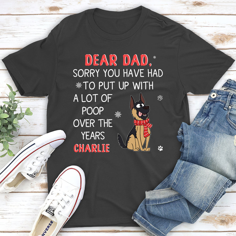 Sorry Dad/Mom - Personalized Custom Unisex T-shirt