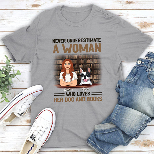 Never Underestimate - Personalized Custom Unisex T-shirt