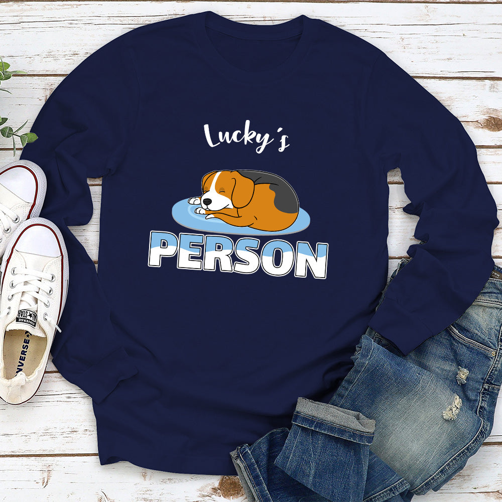 Person Of Fur Kids - Personalized Custom Long Sleeve T-shirt