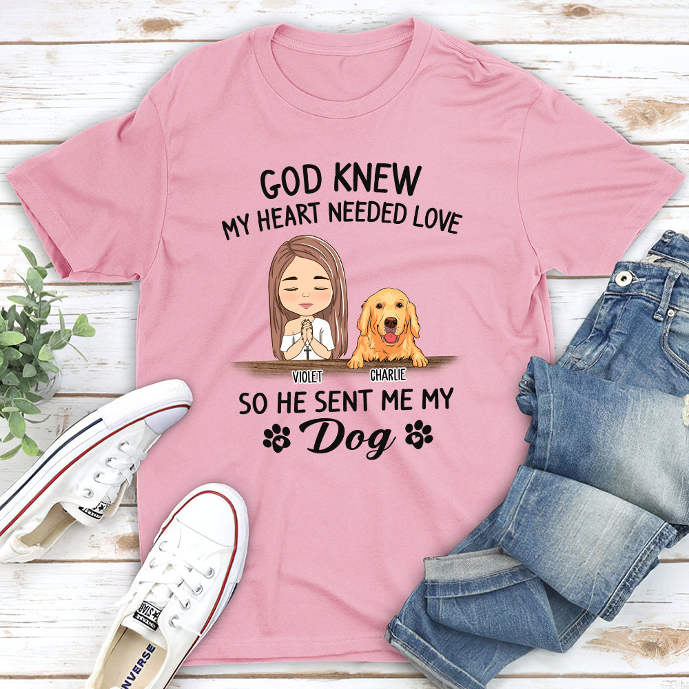 God Knew - Personalized Custom Unisex T-shirt
