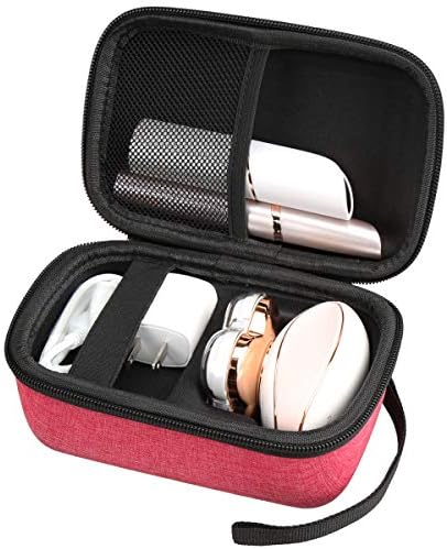 Aproca Hard Travel Storage Case Bag fit Finishing Touch Flawless Legs Women's Hair Remover (Red)