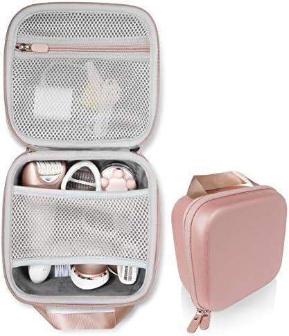 GETGEAR Women's Epilator Case for Philips Satinelle Advanced Wet & dry Epilator, Prestige Bre650, DEESS Permanent hair removal, Flawless legs Women hair removal, Braun Sil-epil9 9-579