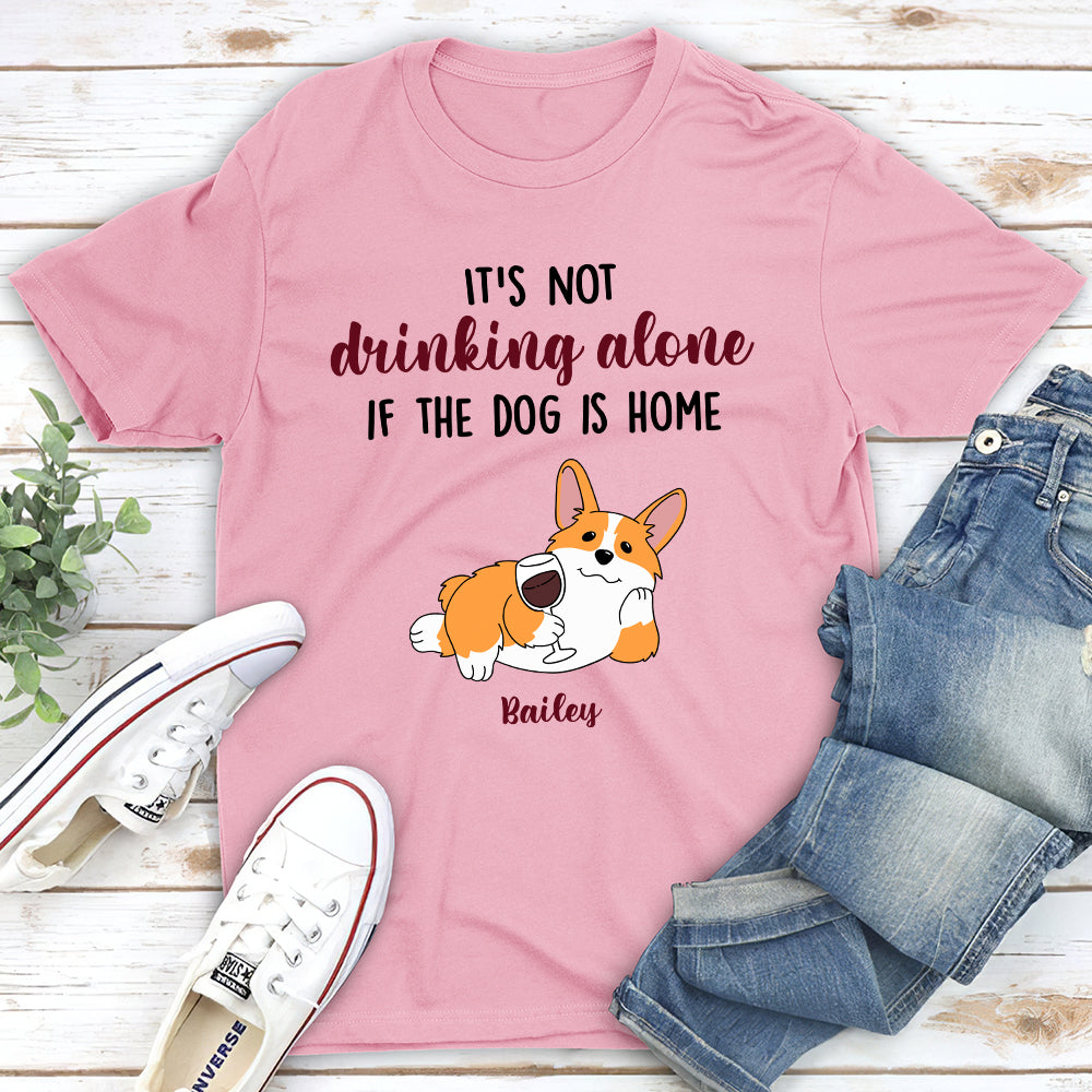 Dogs And Wine 2 - Personalized Custom Unisex T-shirt