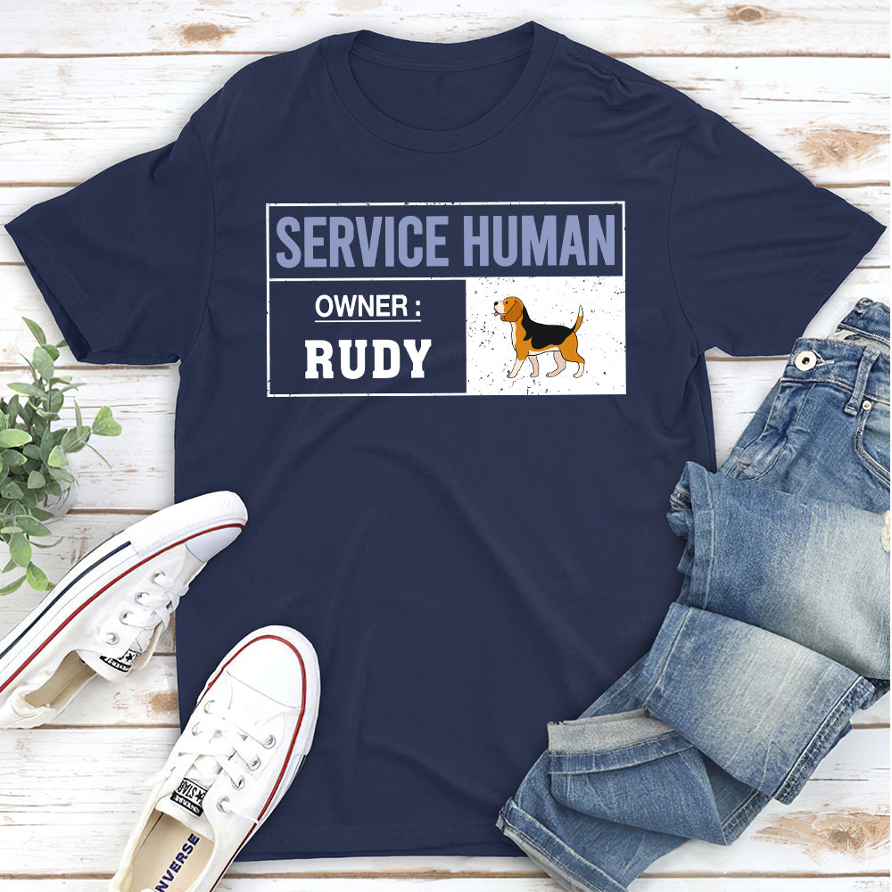 Service Human Since - Personalized Custom Unisex T-shirt