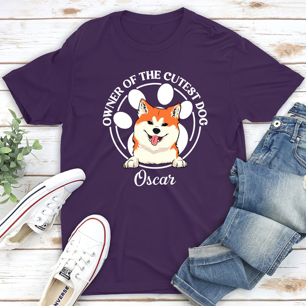 Cutest Dog - Personalized Custom Unisex T-shirt