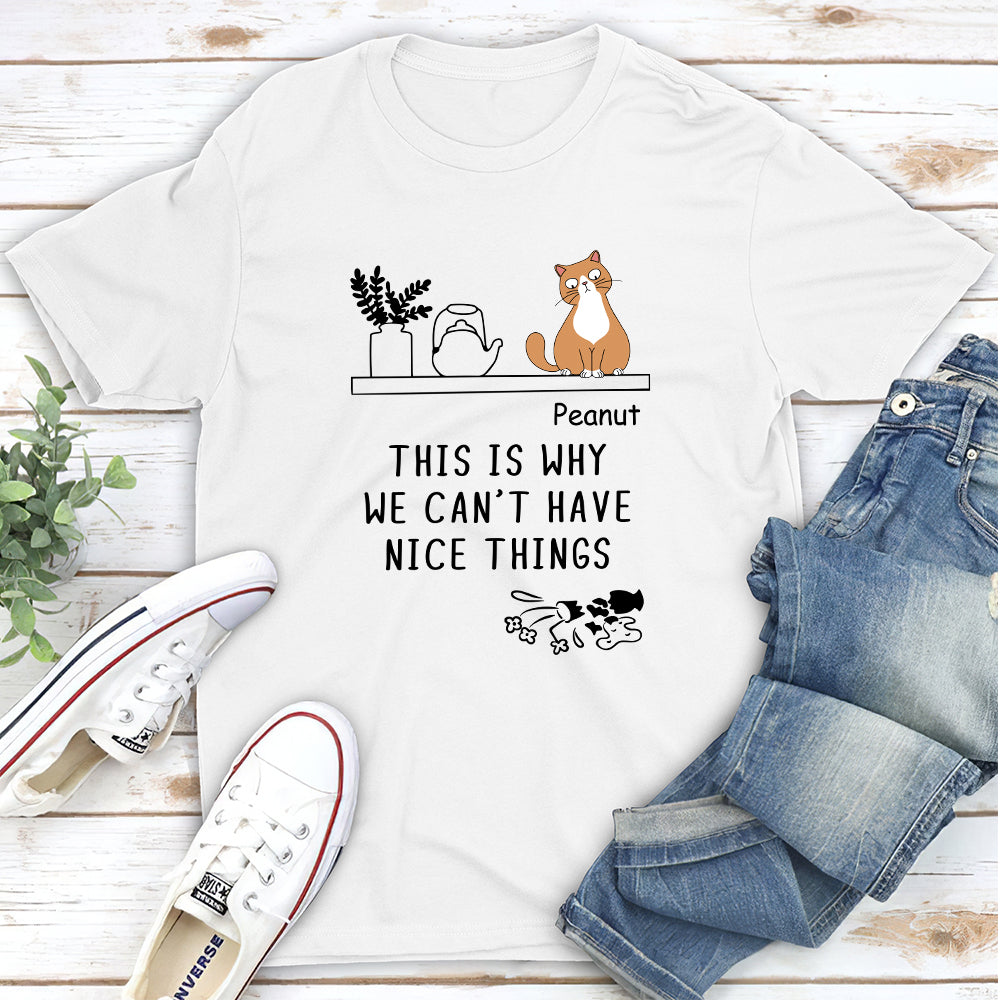 The Naughty Cats - Personalized Custom Unisex T-shirt