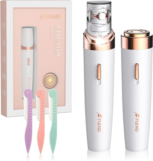 Smooth Glide Epilator for Women Facial Hair, Portable Facial Epilator for Women, 2 in 1 Pluxy Epil Pro 3.0 Women Face Epilator, Face Epilator Facial Epilator, Hair Rmoval for Face Bikini