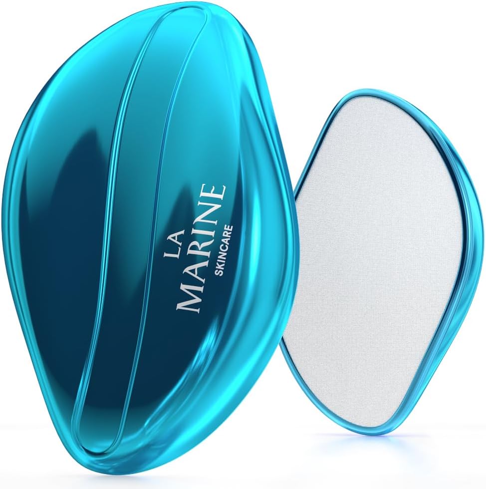 LaMarine Skincare Crystal Hair Eraser for Women - Magic Hair Remover for Improved Skin Texture & Painless Exfoliation, Eco-Friendly & Reusable, for Sensitive Skin