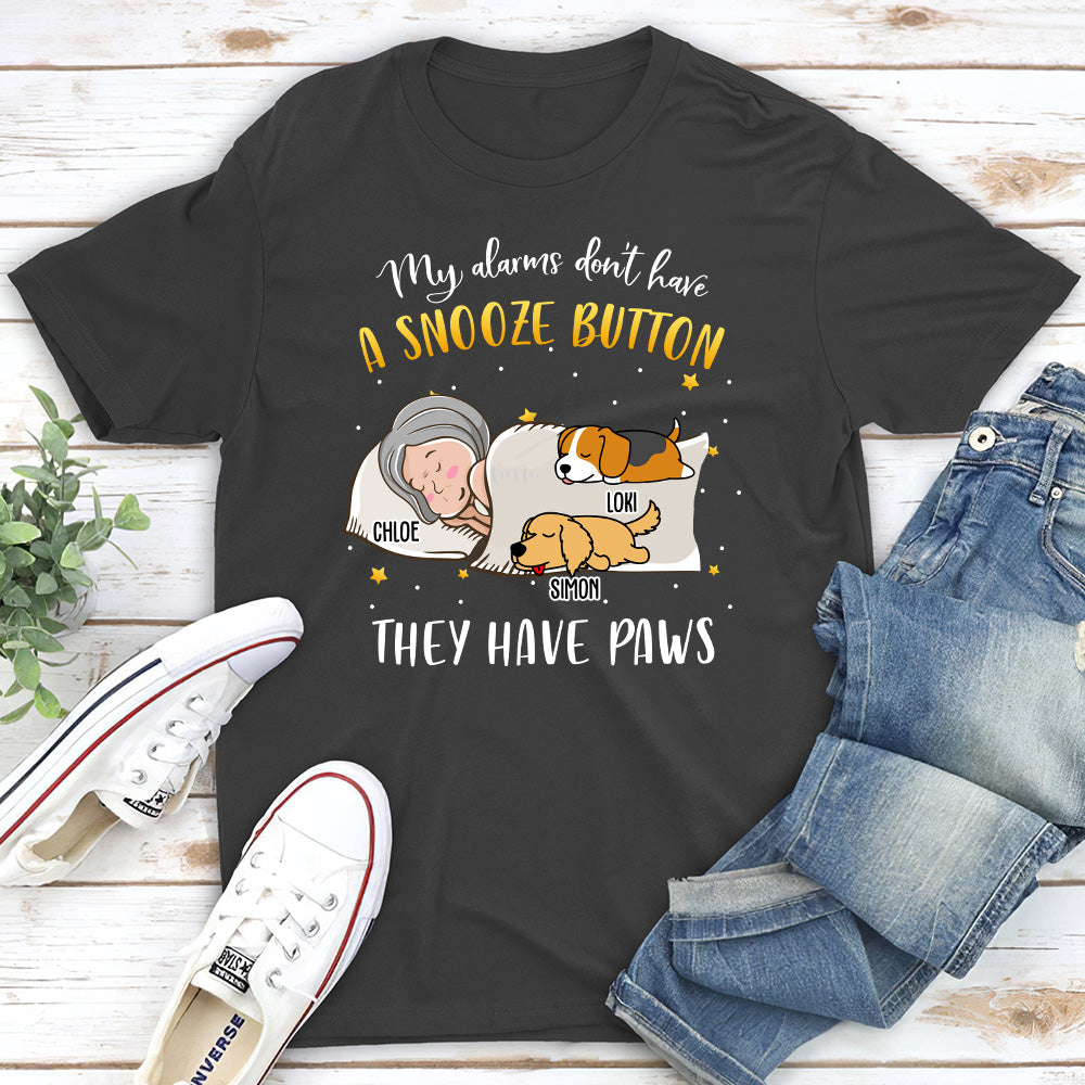 My Dog Alarm - Personalized Custom Unisex T-shirt