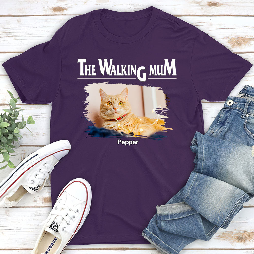 The Walking Cat - Personalized Custom Unisex T-shirt