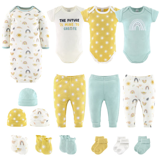 The Peanutshell Sunny Side Up 16inPiece Layette Gift Set